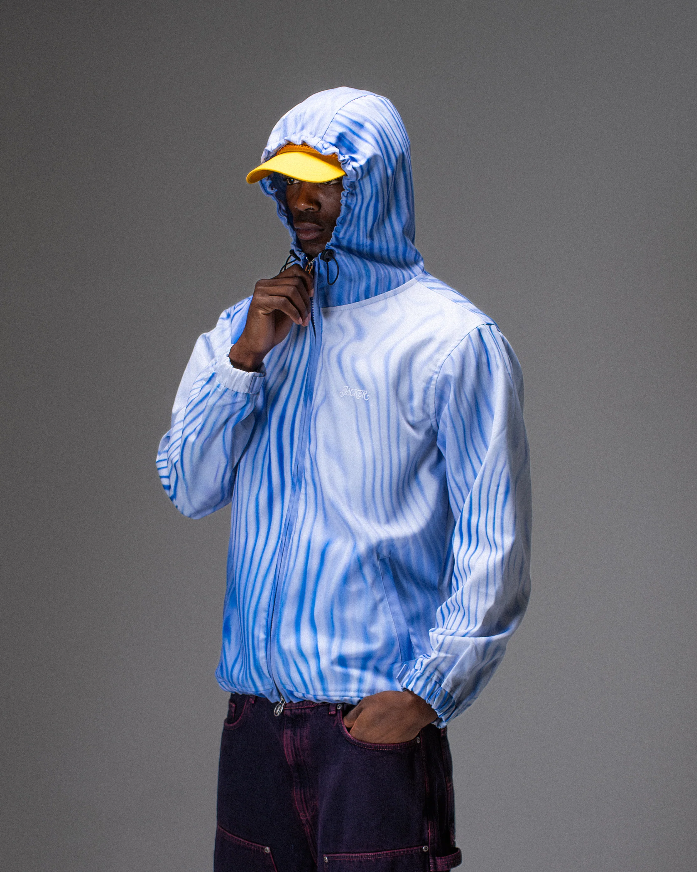 Reflective track jacket