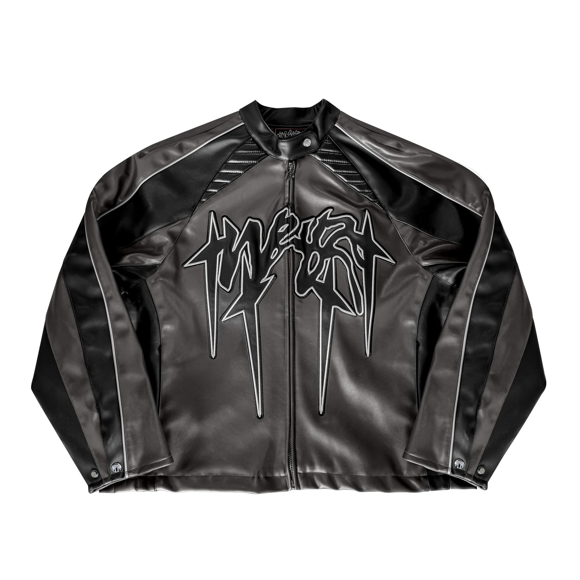 Obsidian Vegan Leather Jacket