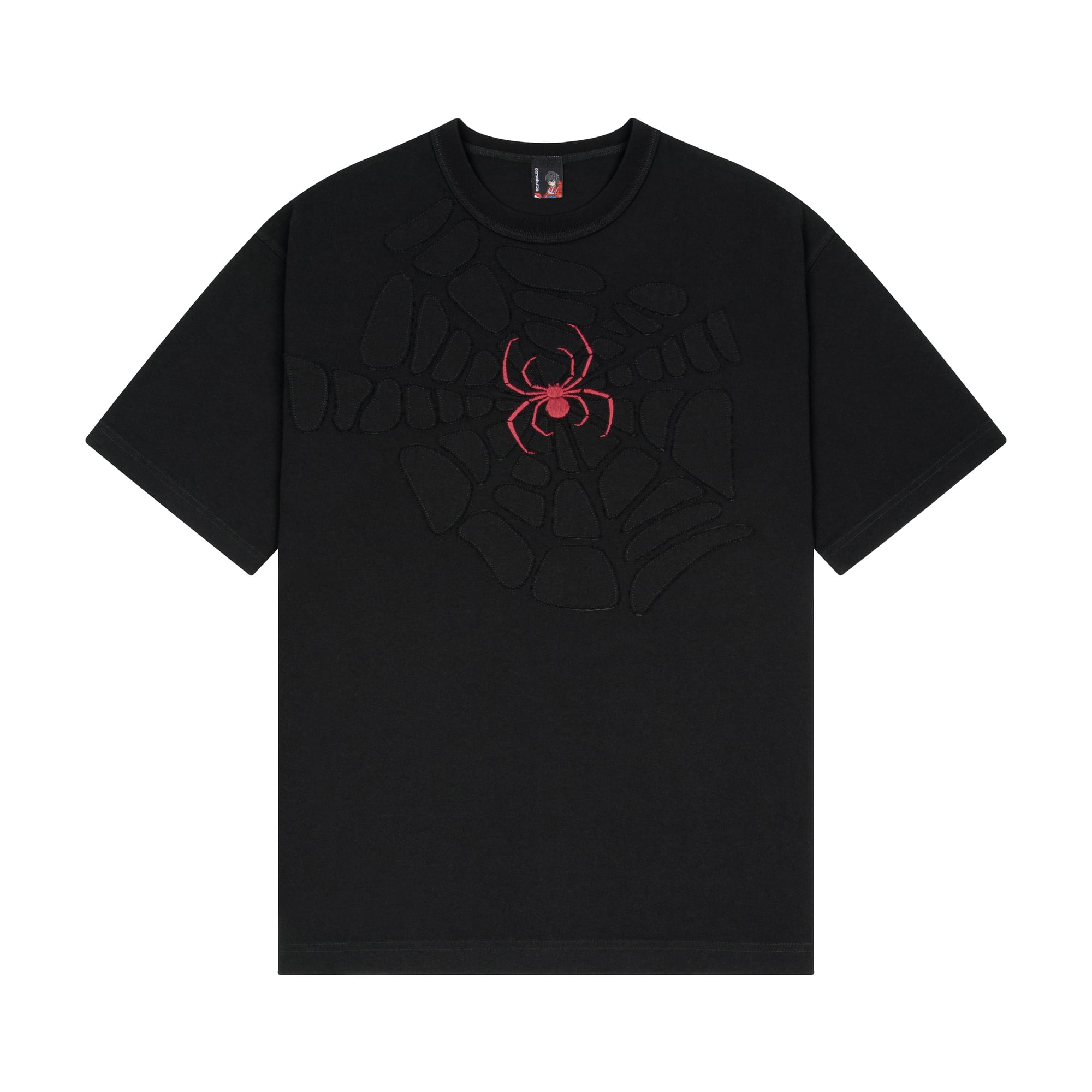 Spiderweb v2" T-Shirt Black