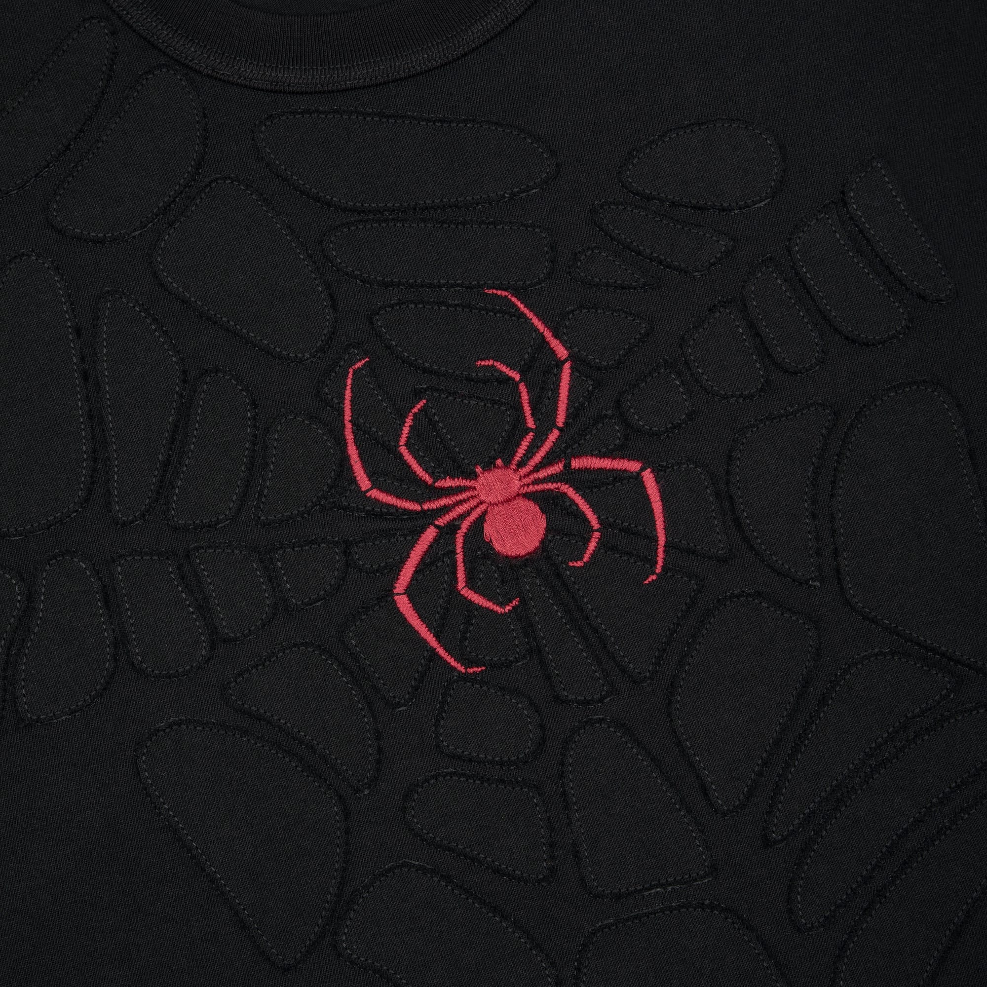 Spiderweb v2" T-Shirt Black