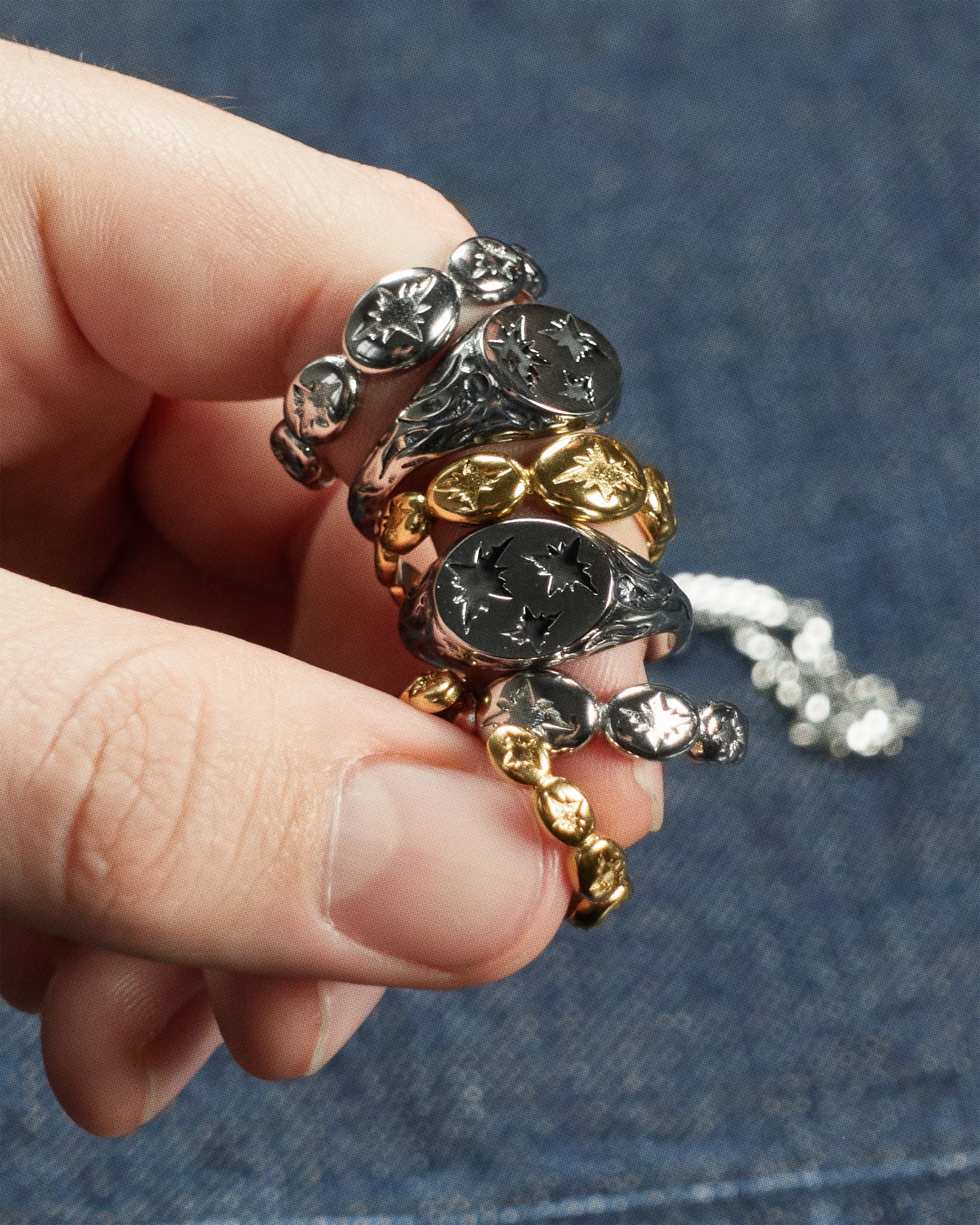 Stardust Ring (18k Gold)