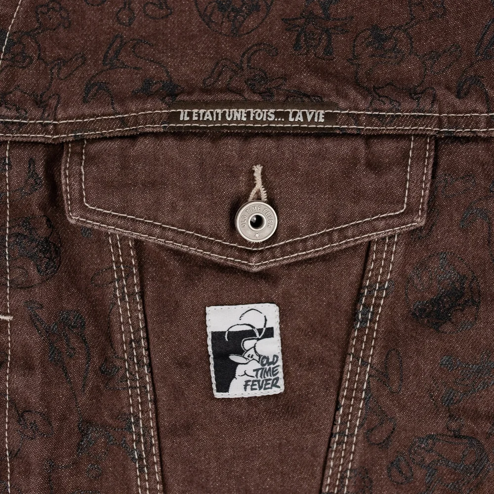 Denim Vest "La Vie"