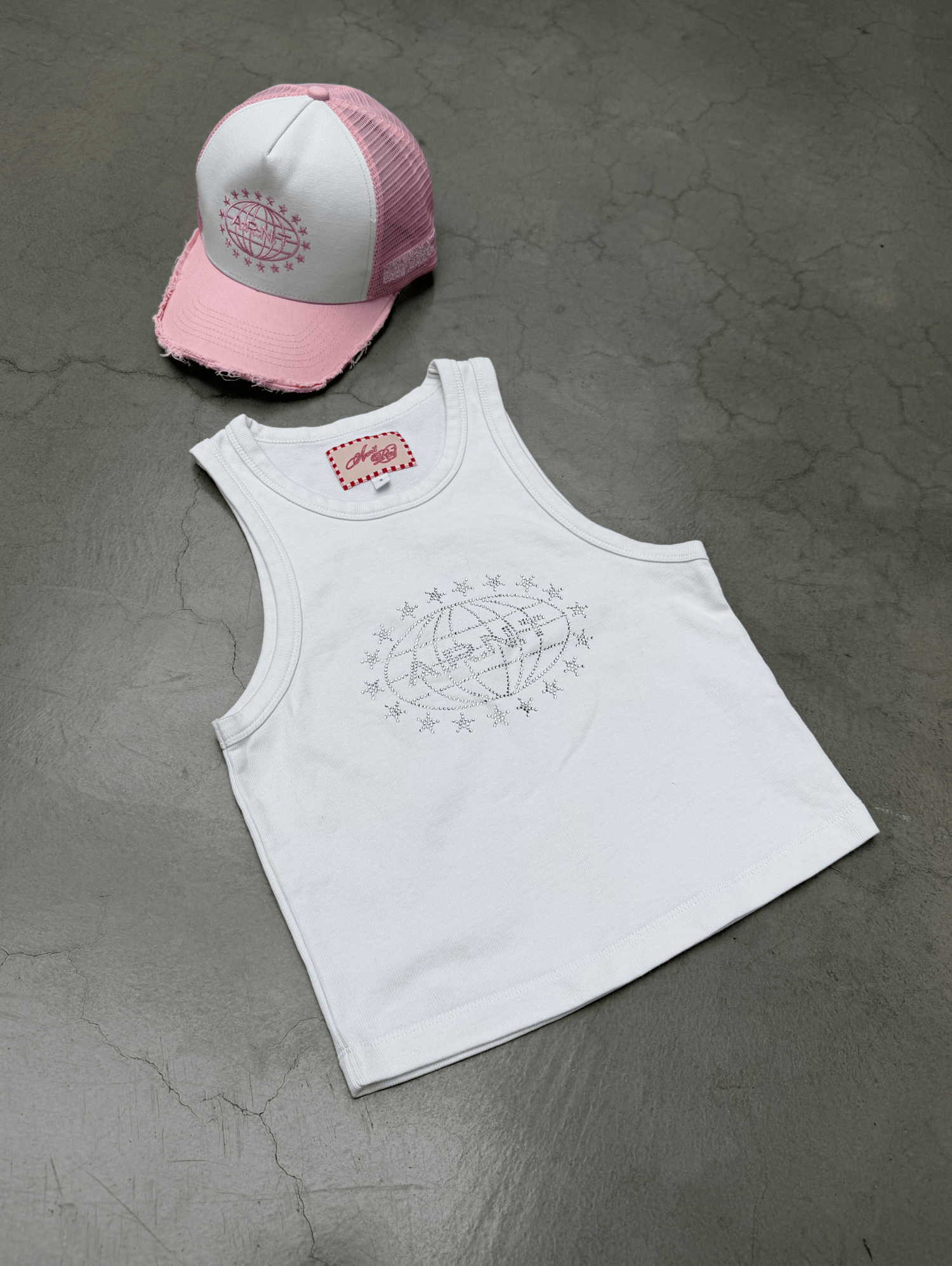 Earth Women's White Tank Top