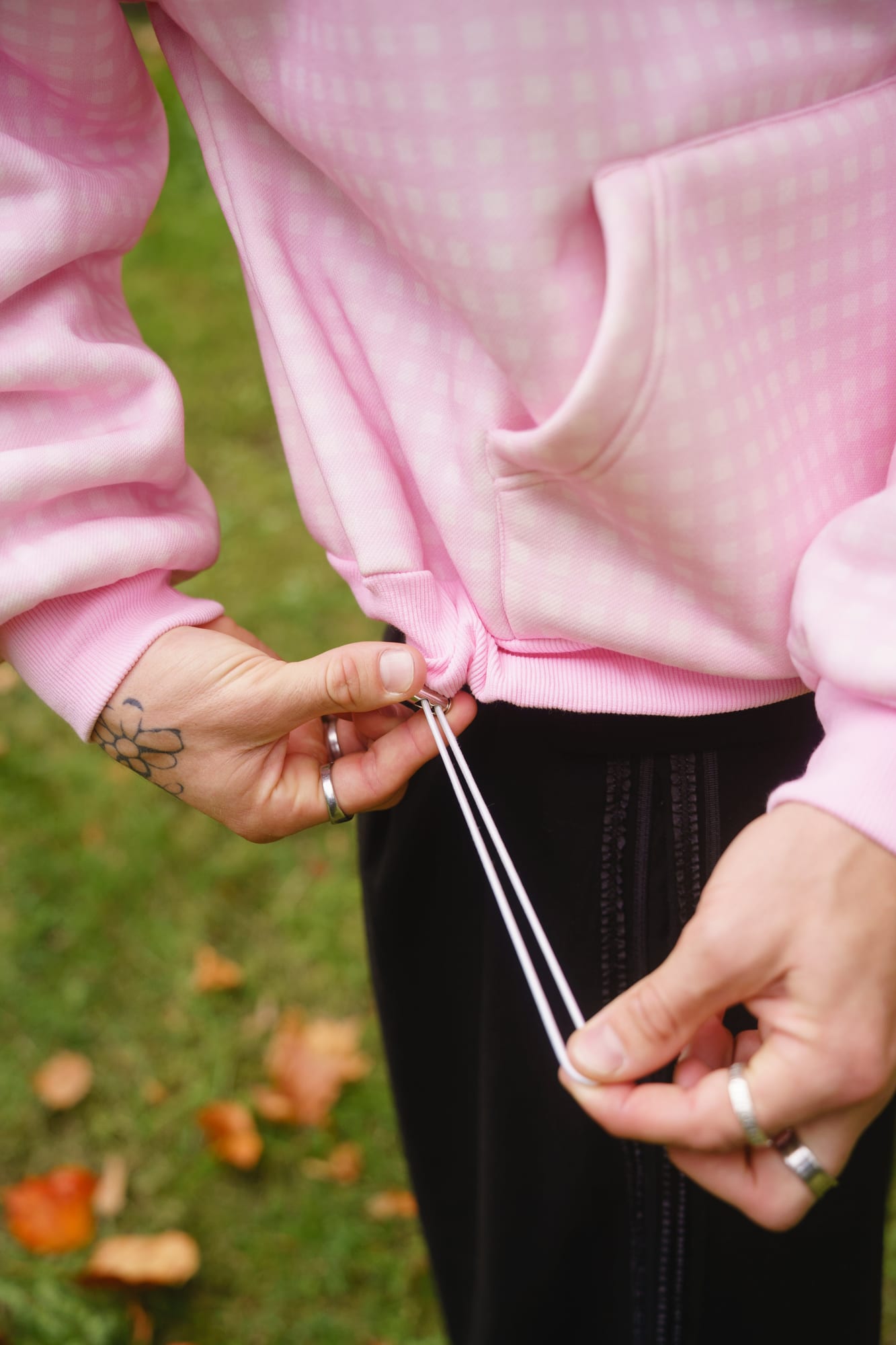 Gingham Hoodie