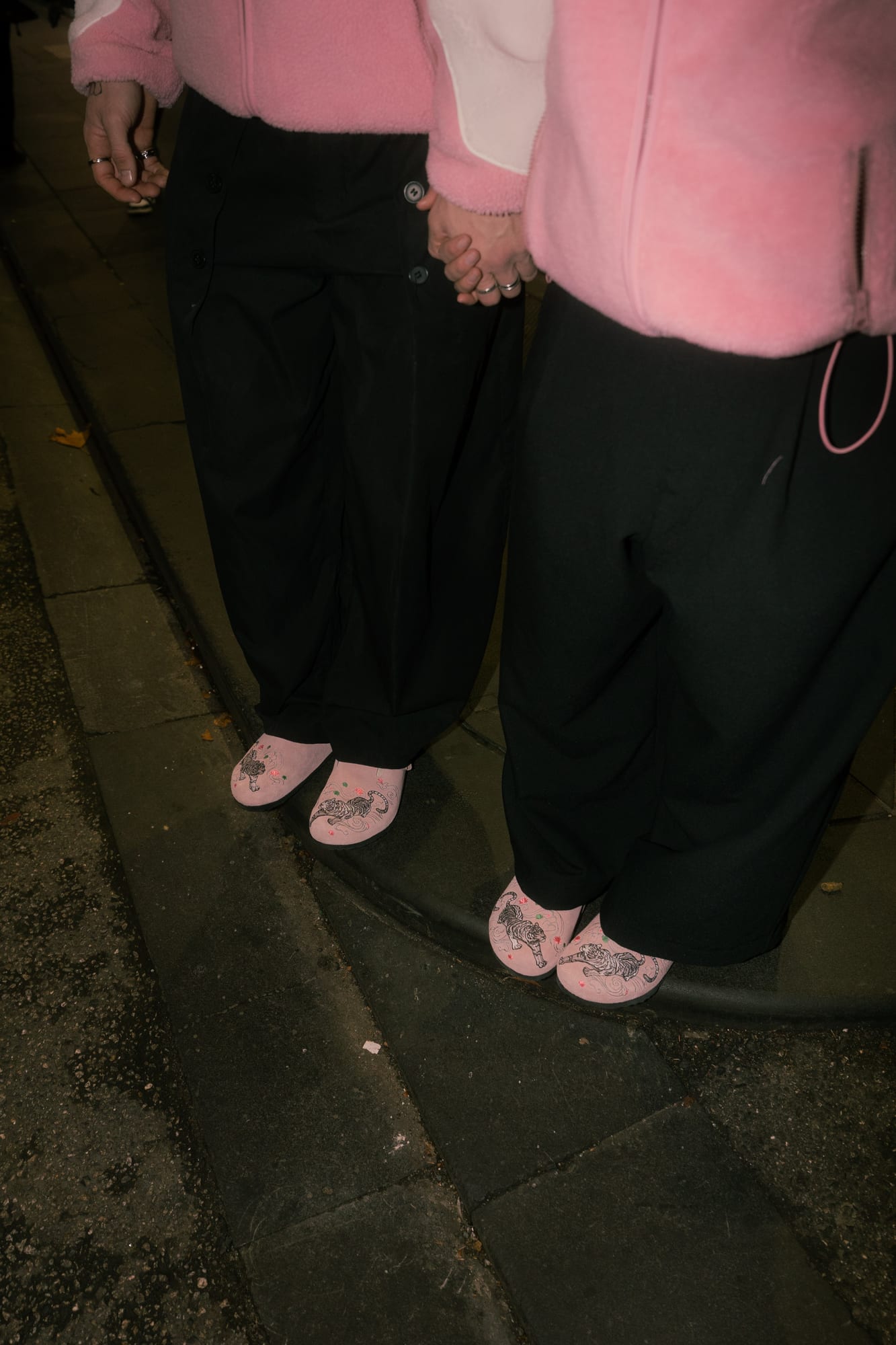 White Tiger Clogs