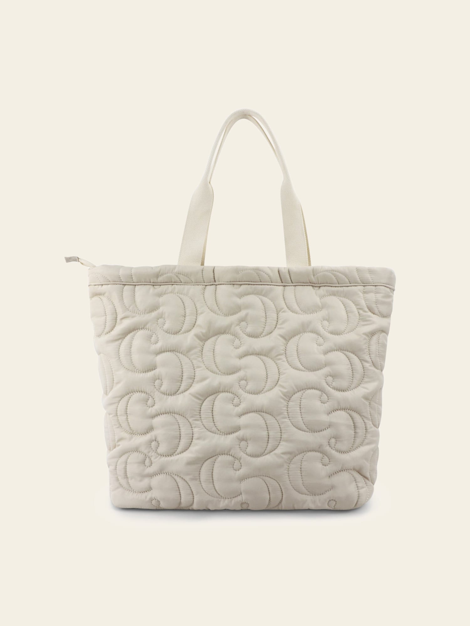 Quilted tote bag