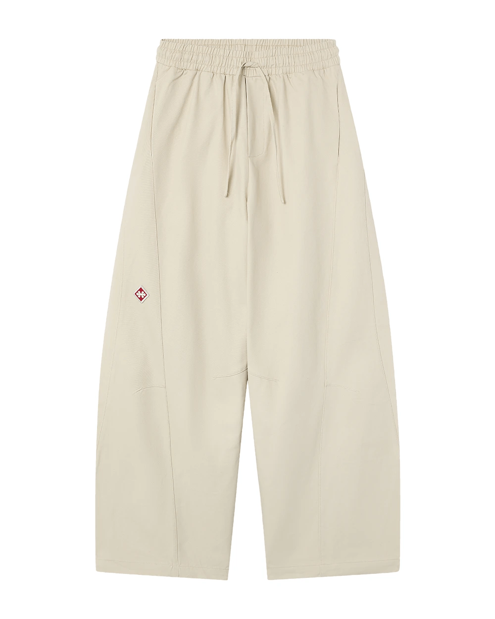 COTTON PATCH ECRU PANTS