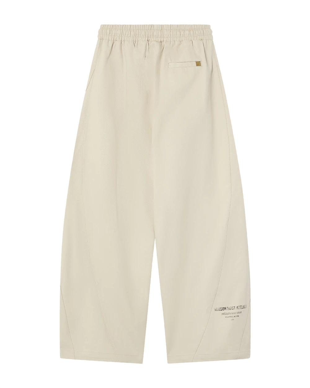 COTTON PATCH ECRU PANTS