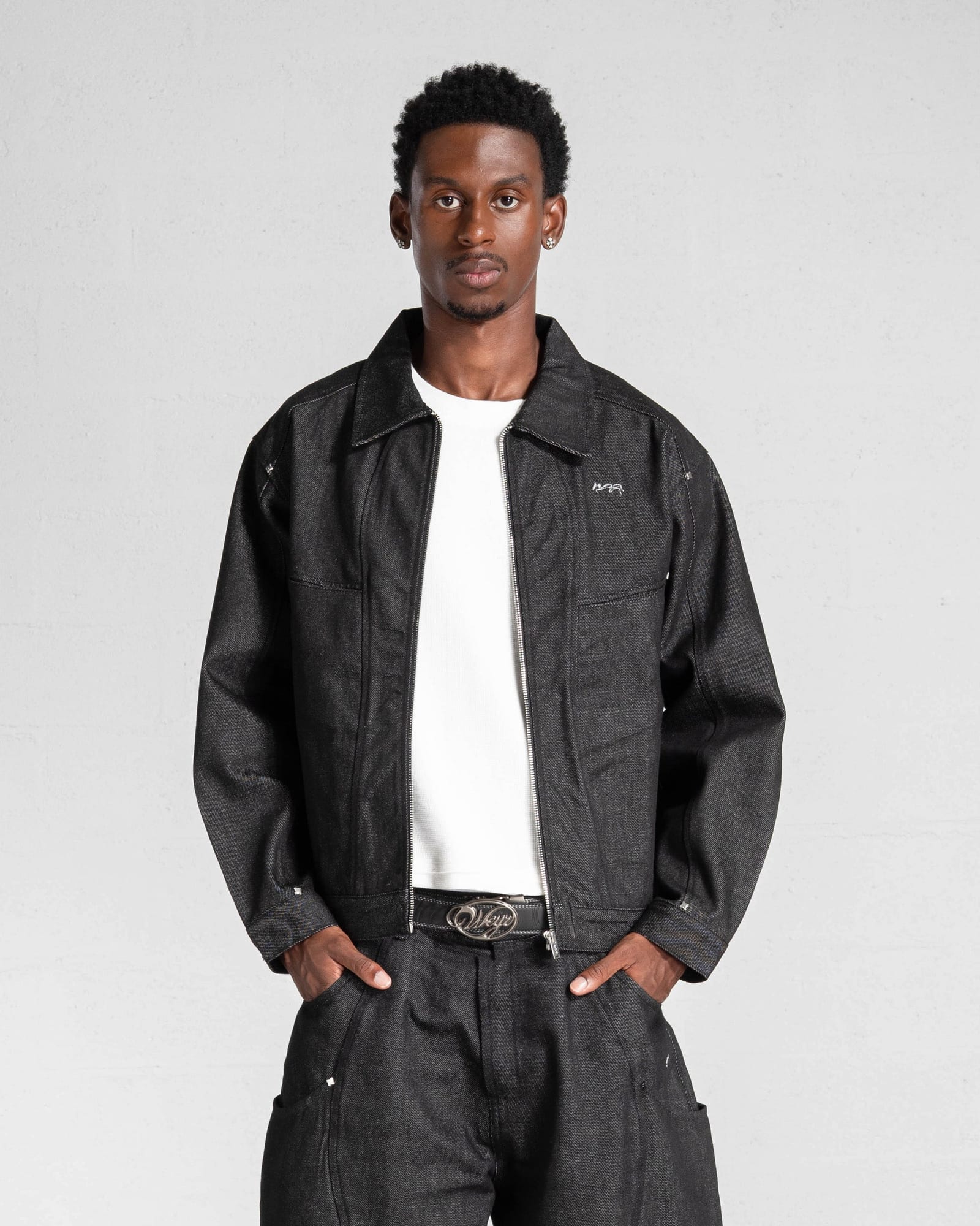 "RIFT" Raw Denim Jacket