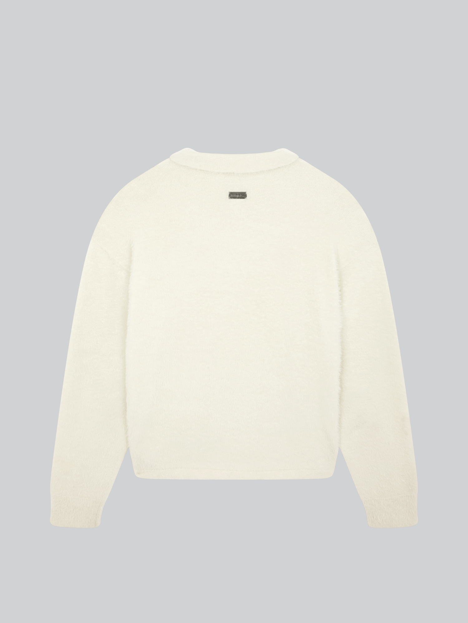 Mohair Polo Cream