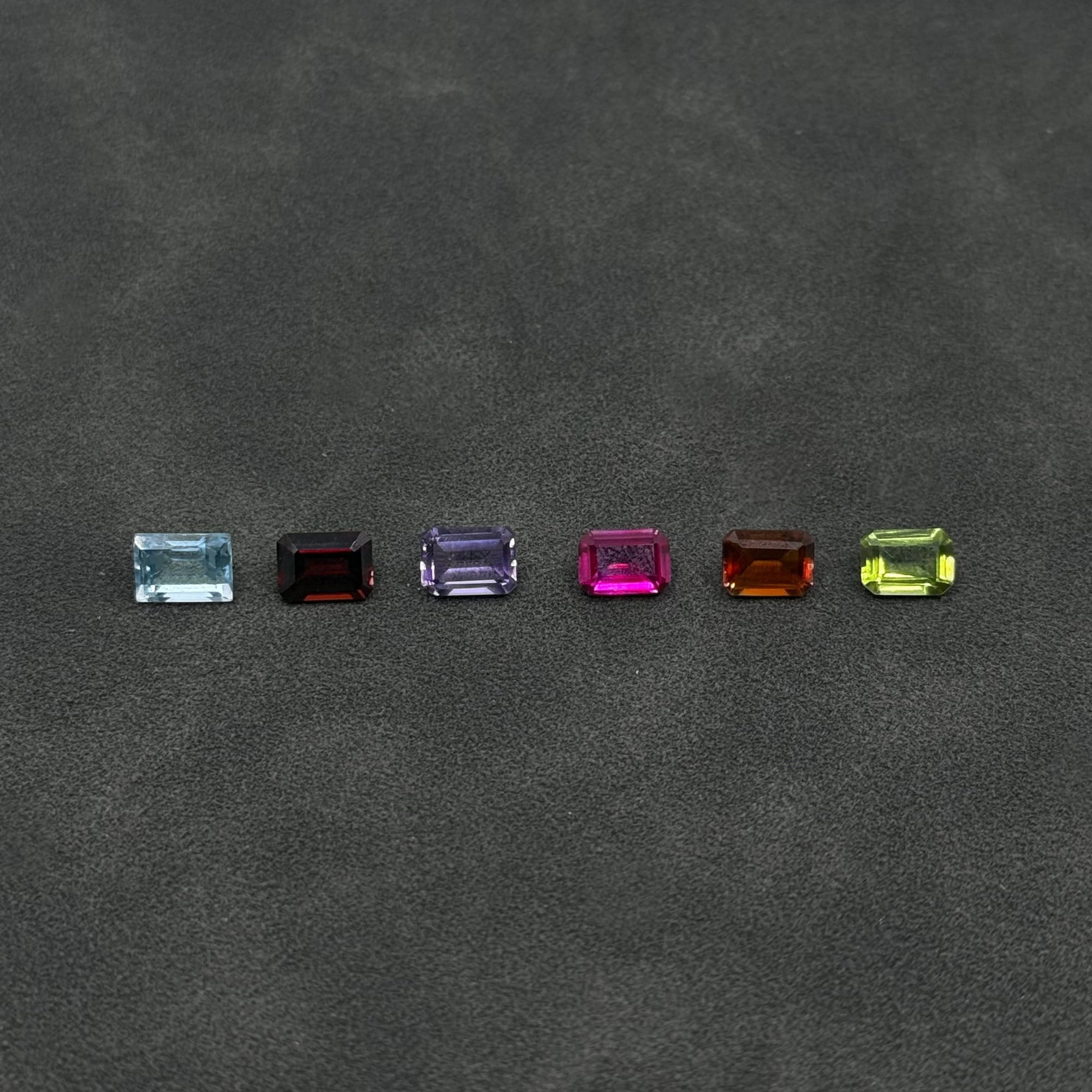 CHARM HOOPS - more gemstones available