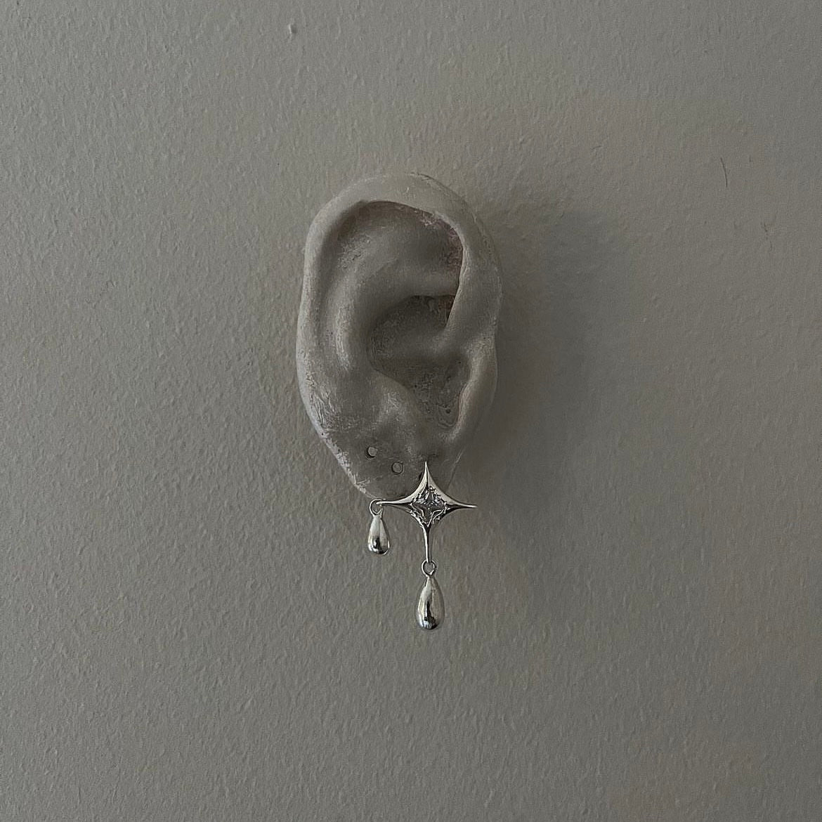 Dripping Star Earrings