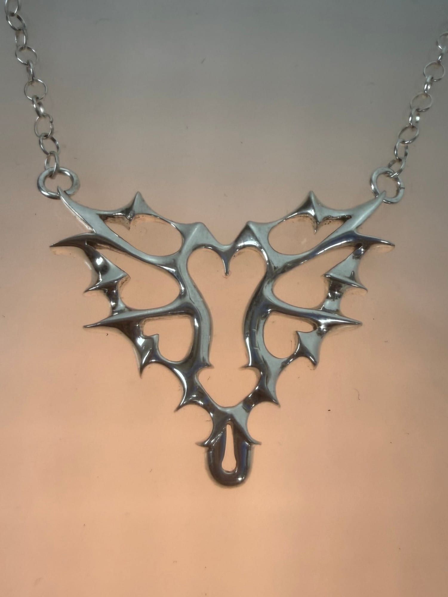 Xrated Heart necklace