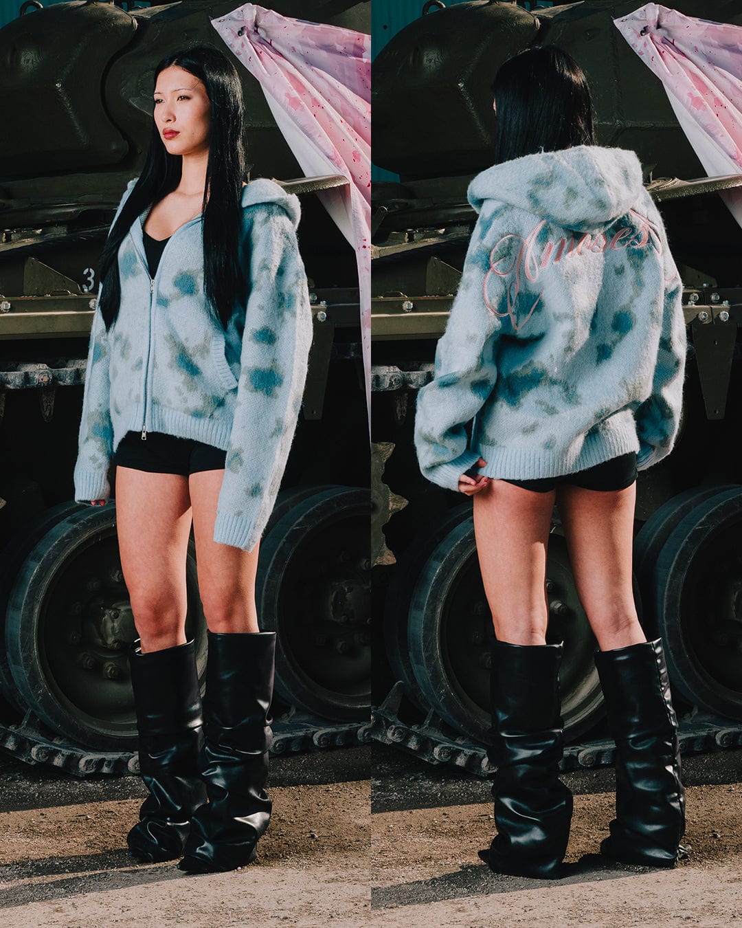 Knitted Zip