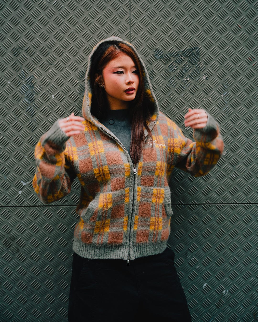 WALLACE KNITTED ZIP