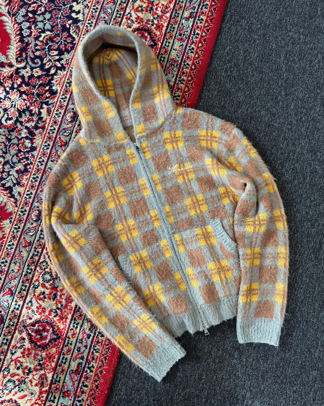 WALLACE KNITTED ZIP