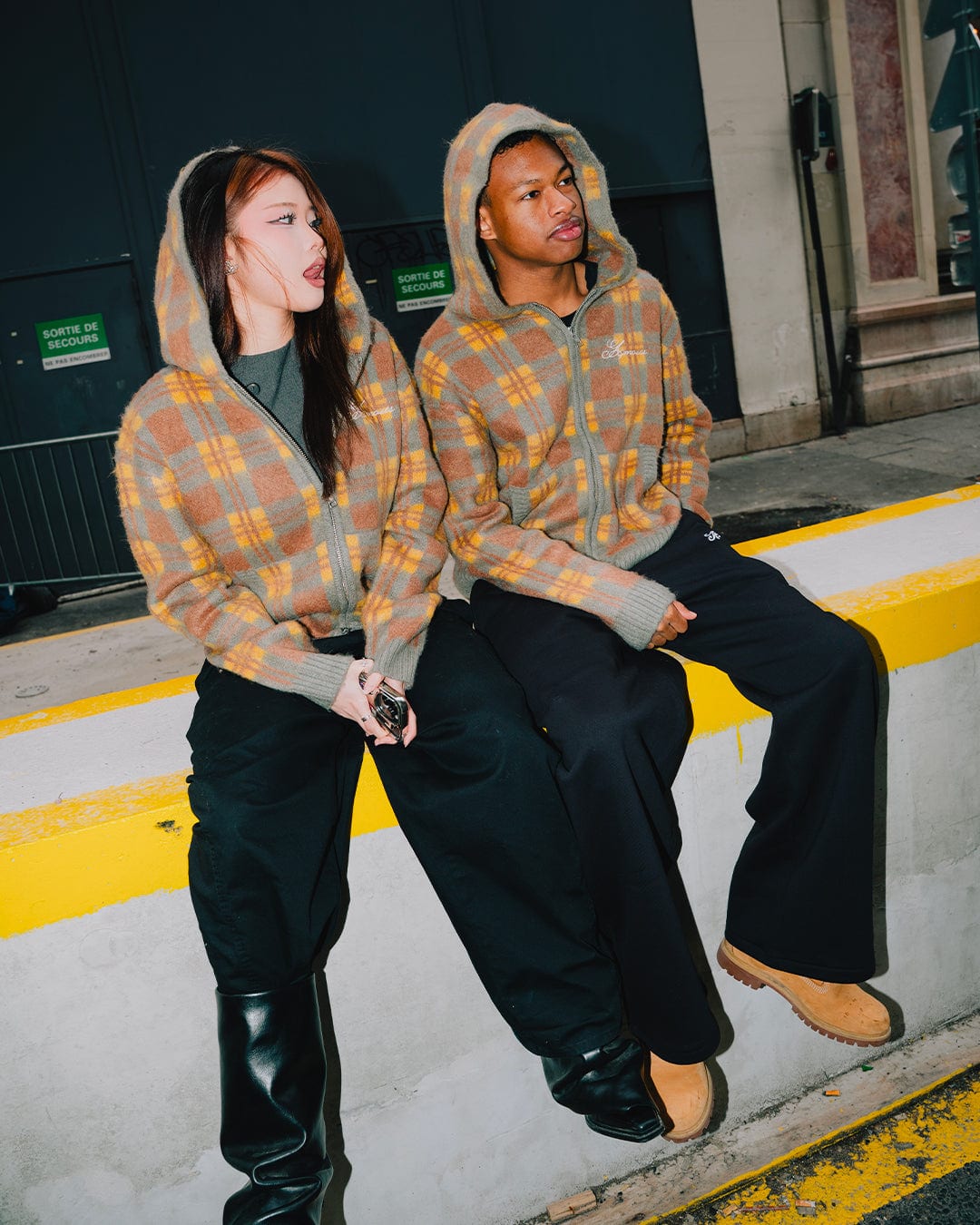 WALLACE KNITTED ZIP