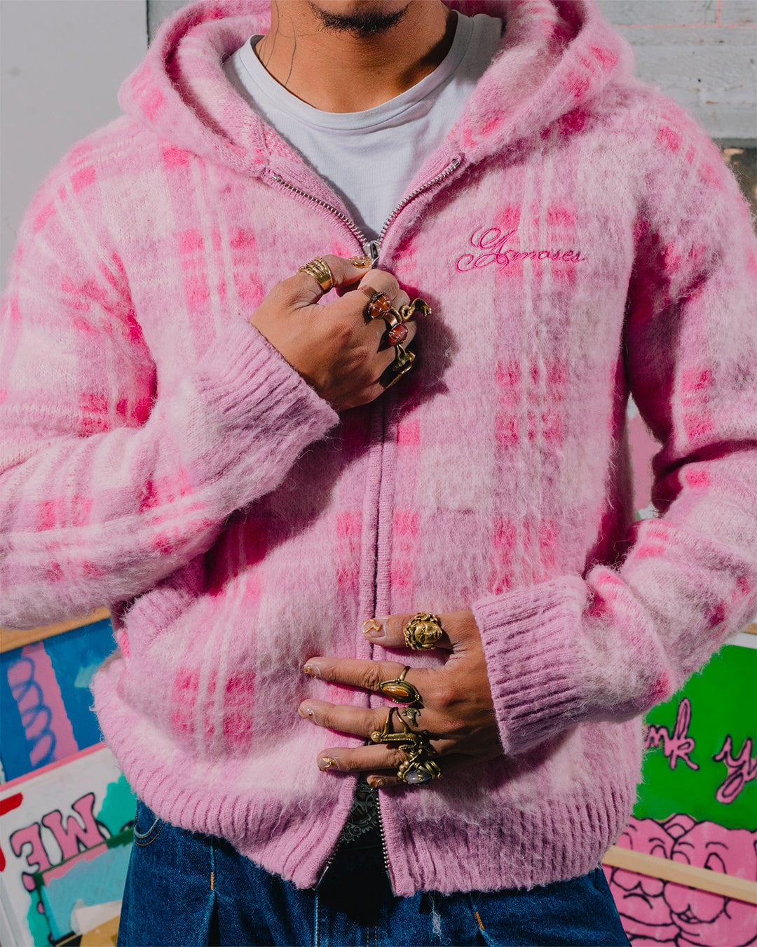 WALLACE KNITTED ZIP