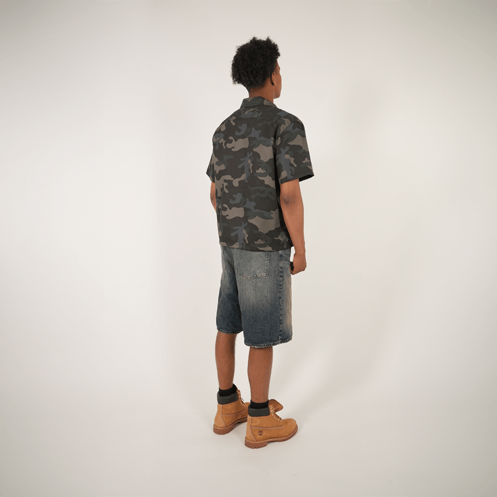 Camo Button-Up