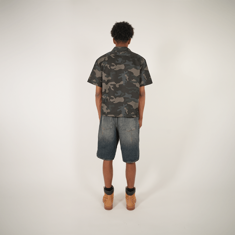 Camo Button-Up