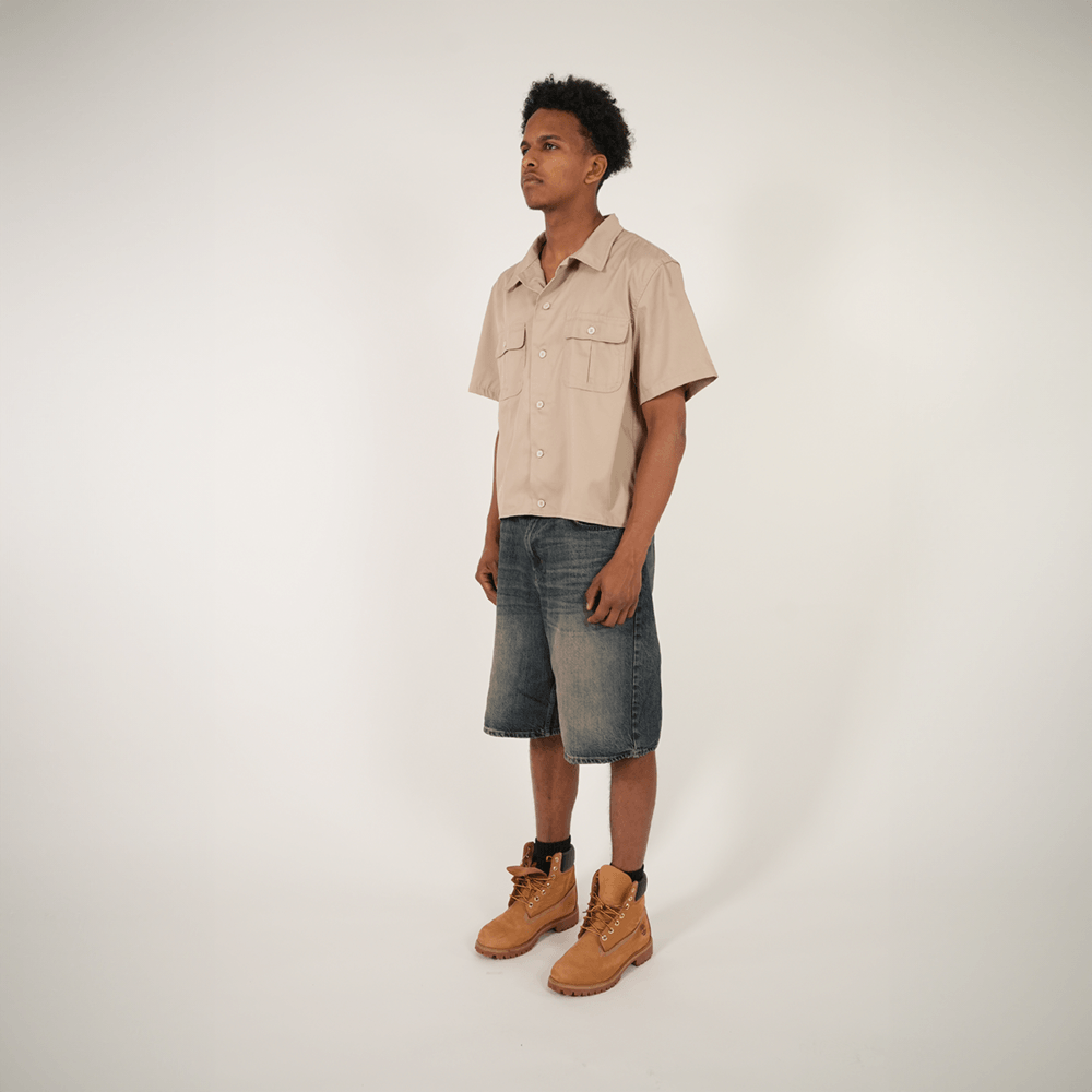 Camo Button-Up