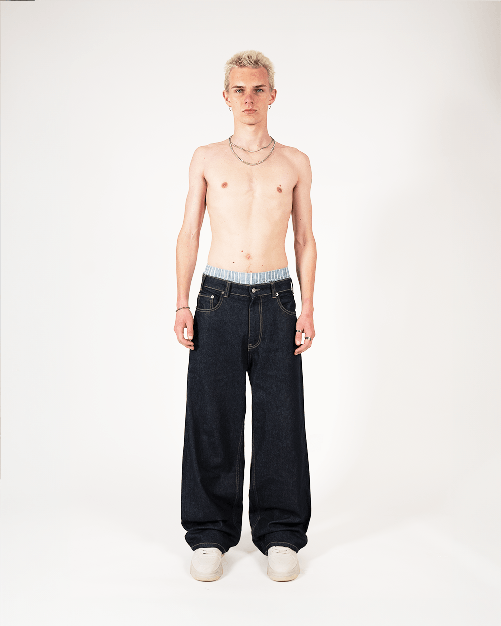 Raw Denim Pants