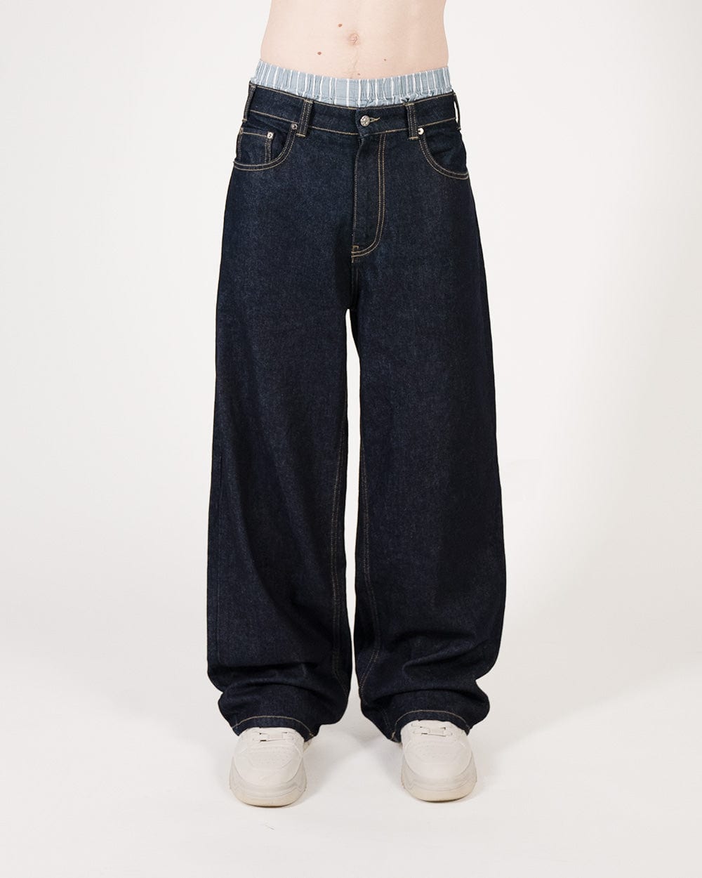 Raw Denim Pants