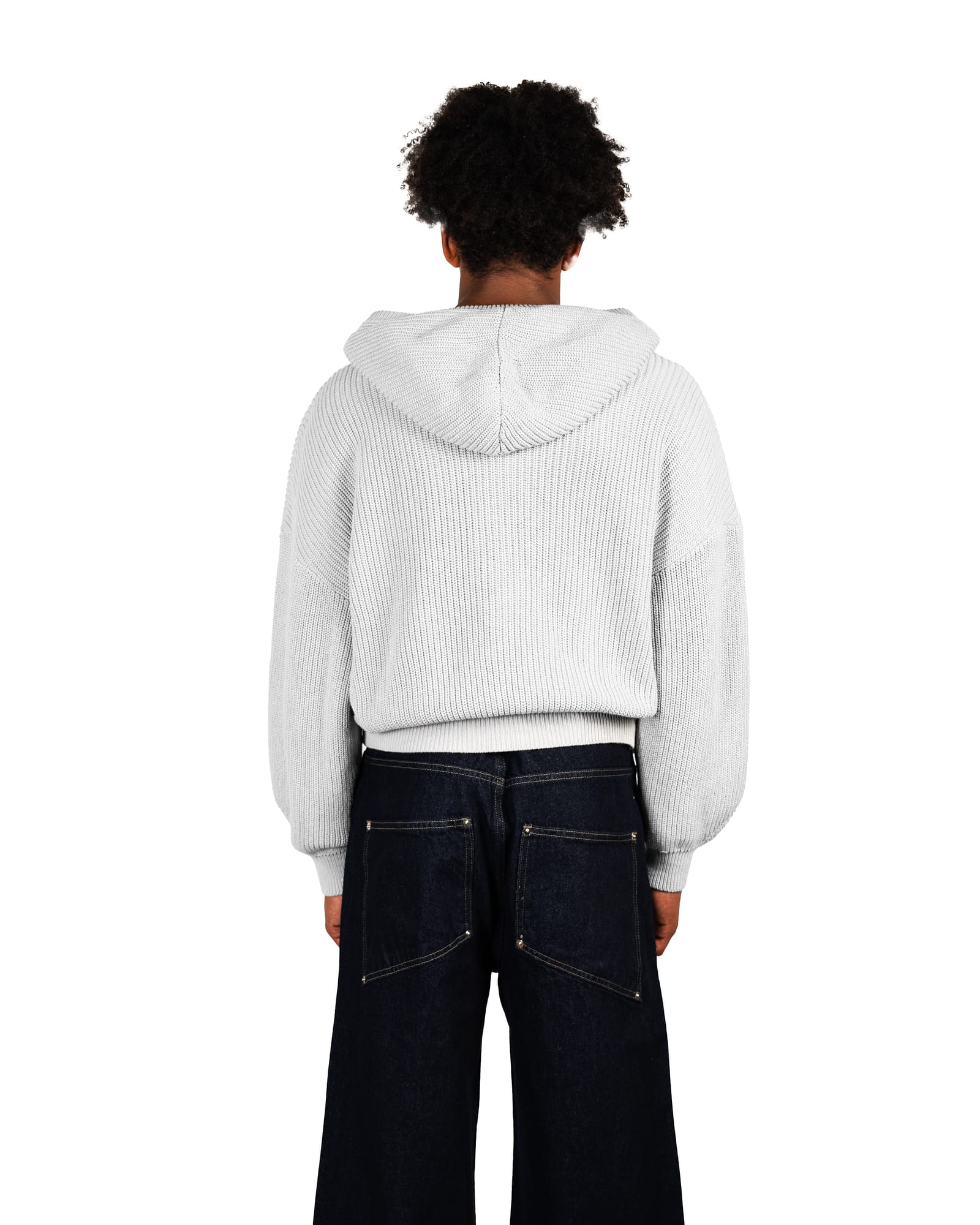 Knit Zip-Hoodie