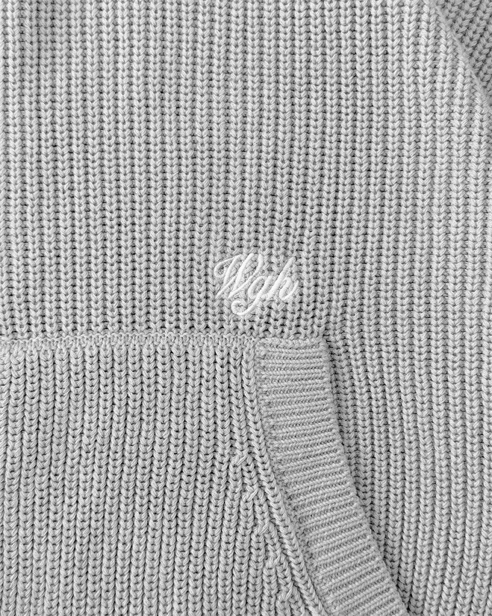 Knit Zip-Hoodie