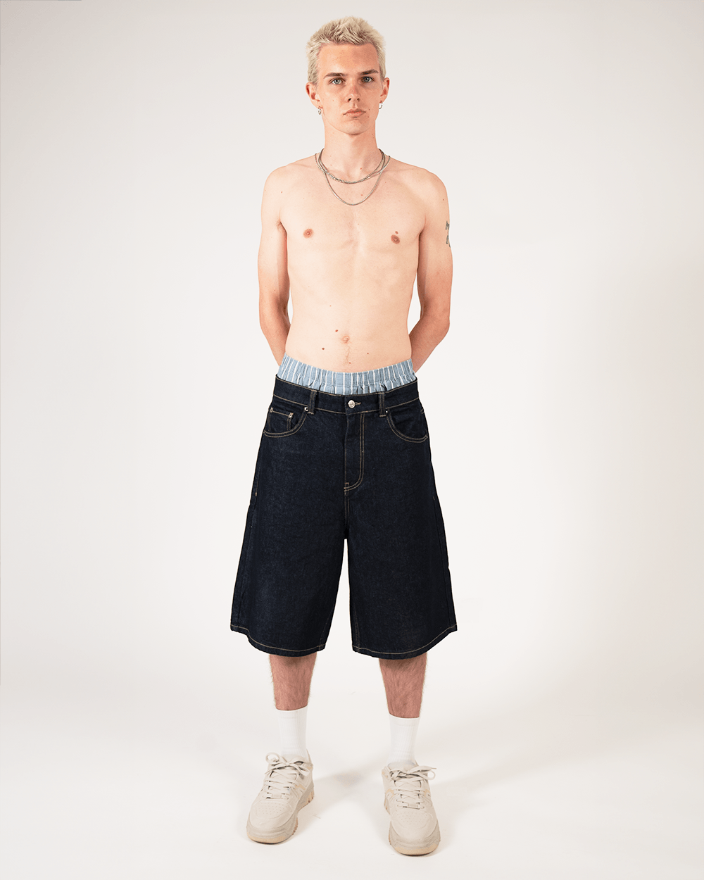Raw Denim Shorts