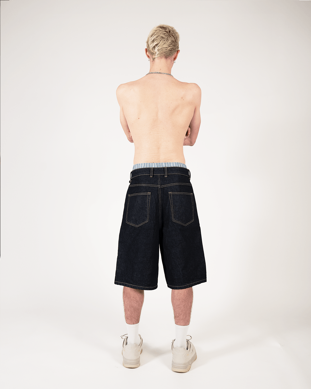 Raw Denim Shorts