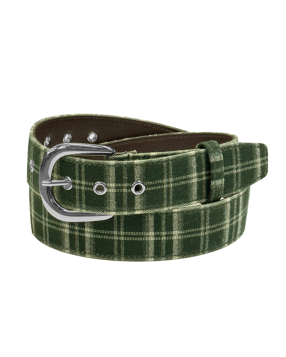 Plaid Belt