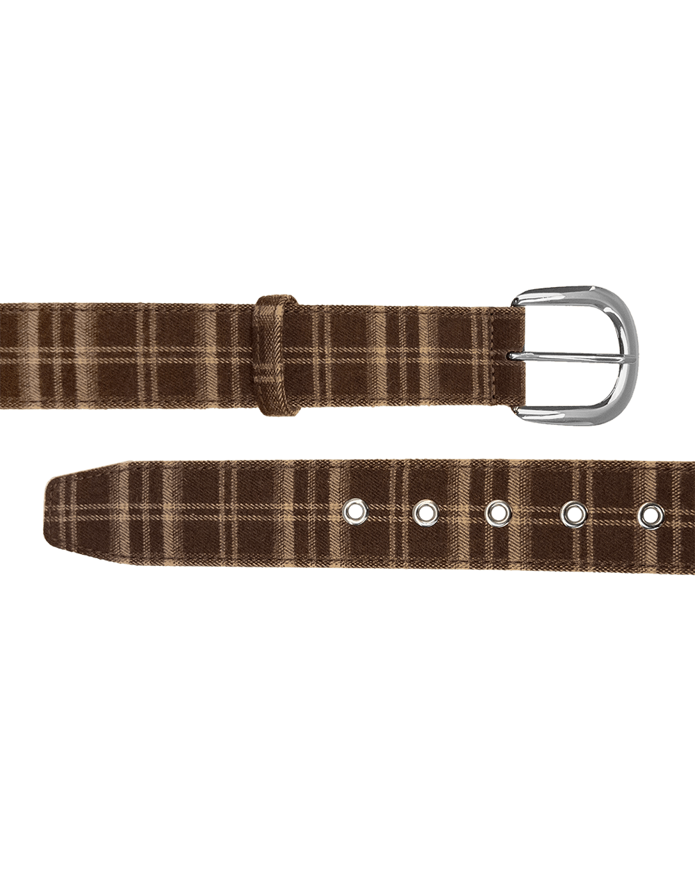 Plaid Belt