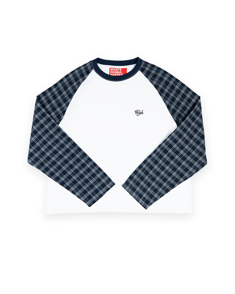 Plaid Raglan Longsleeve