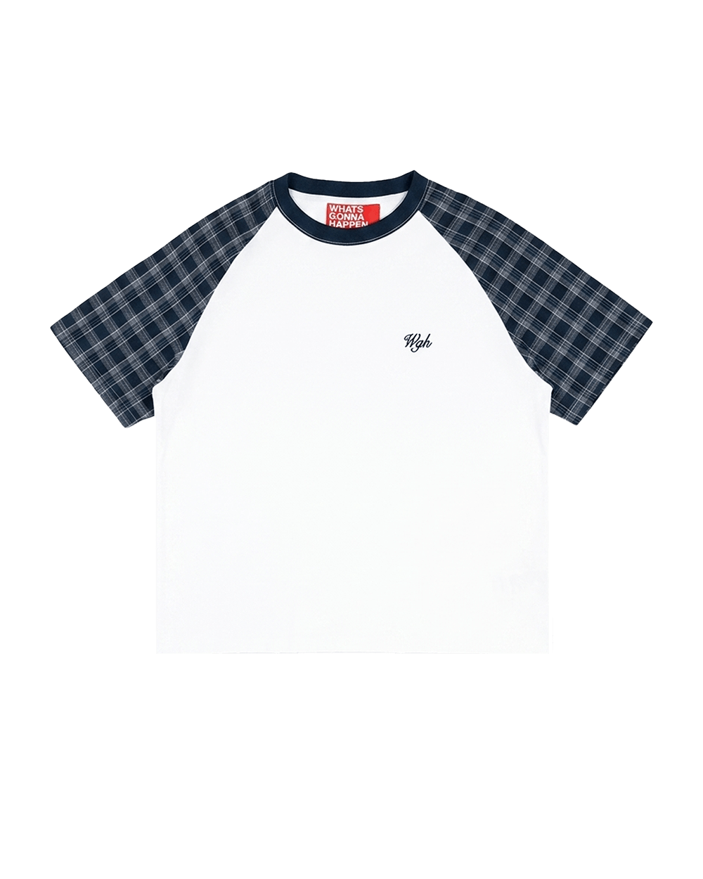 Plaid Raglan Tee