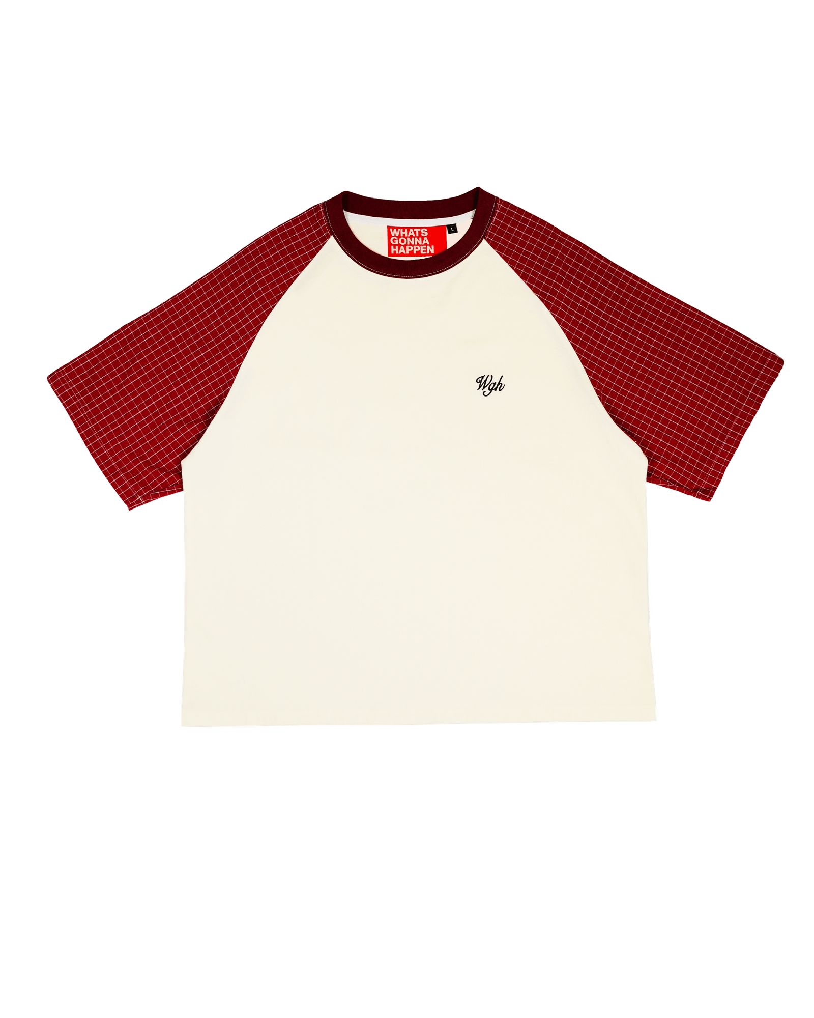 Plaid Raglan Tee