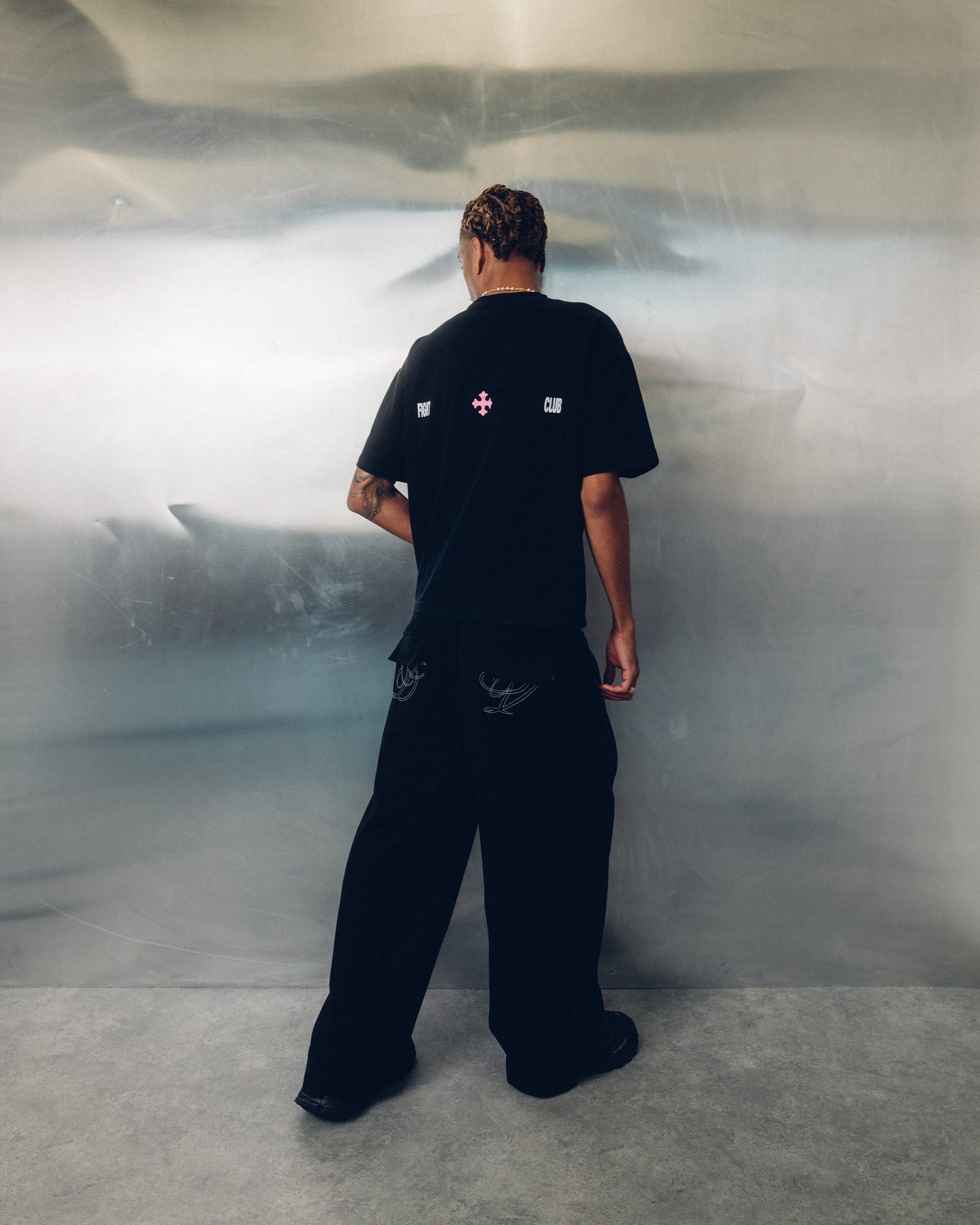 Wide Pleated Trousers