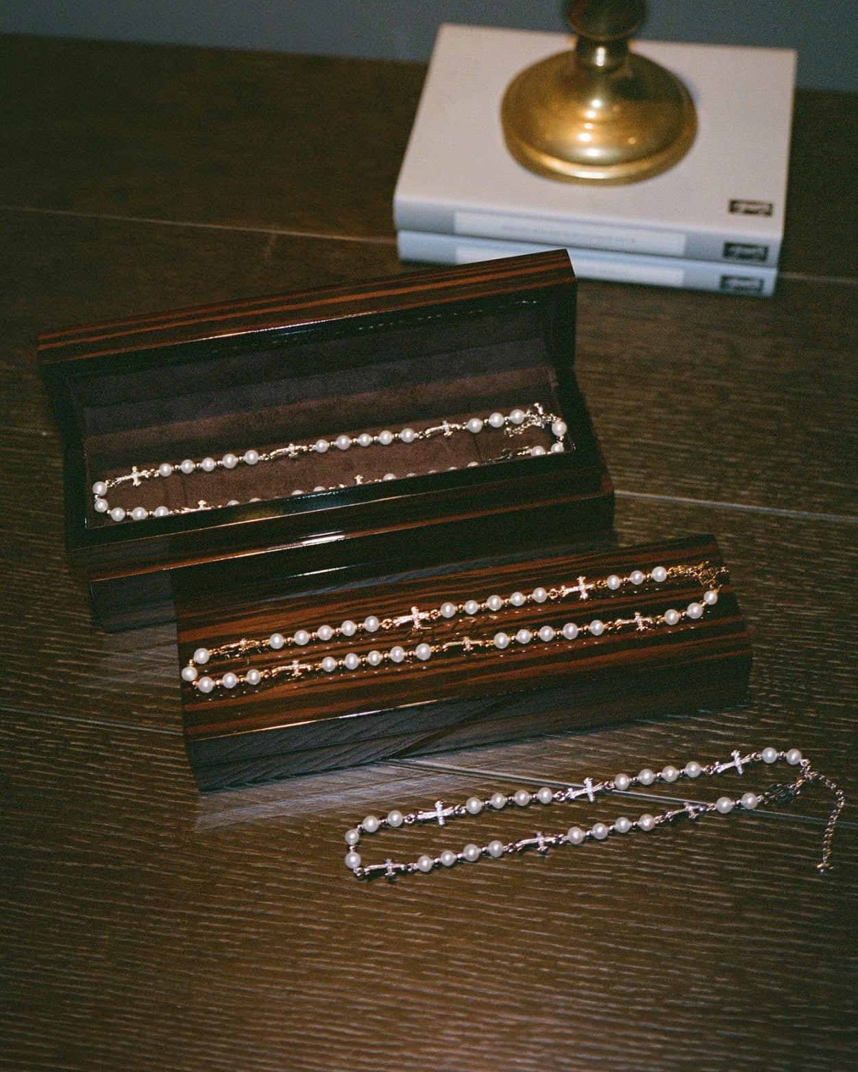 Cross & Pearl Necklace