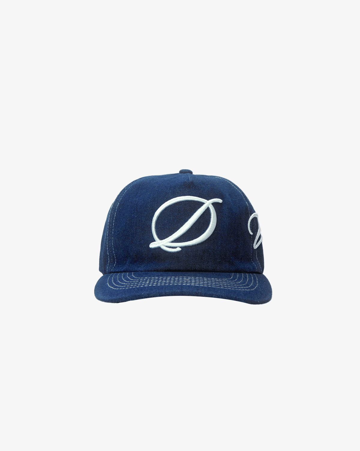 Embroidered Denim Hat
