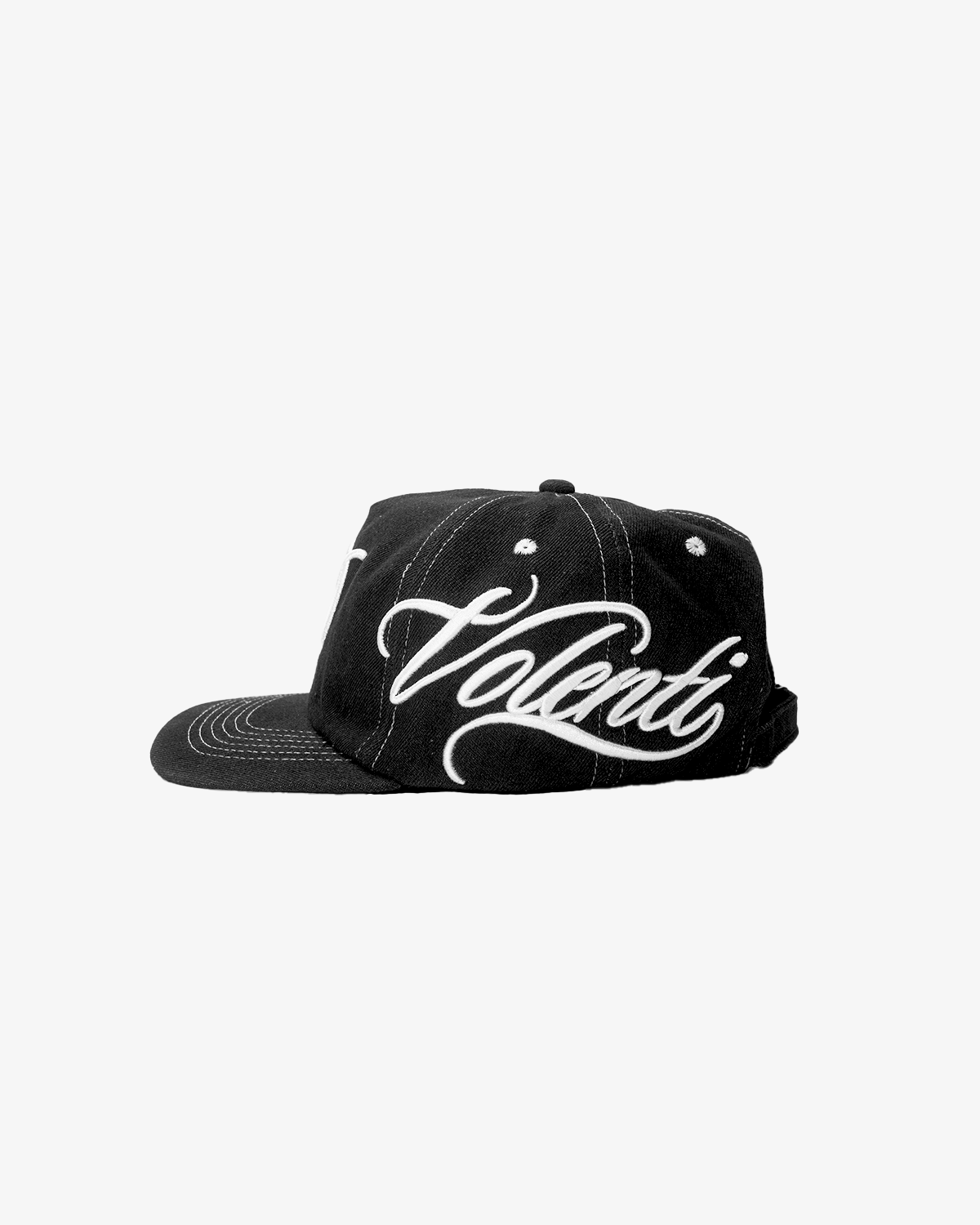 Embroidered Denim Hat