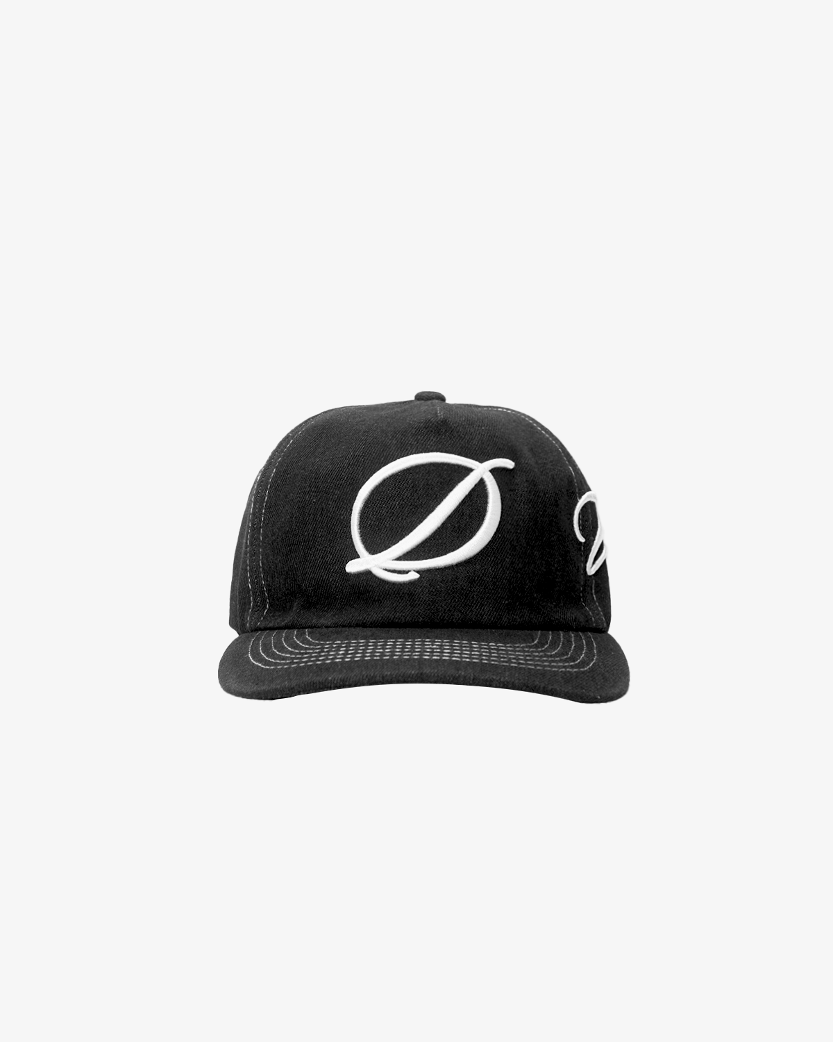 Embroidered Denim Hat