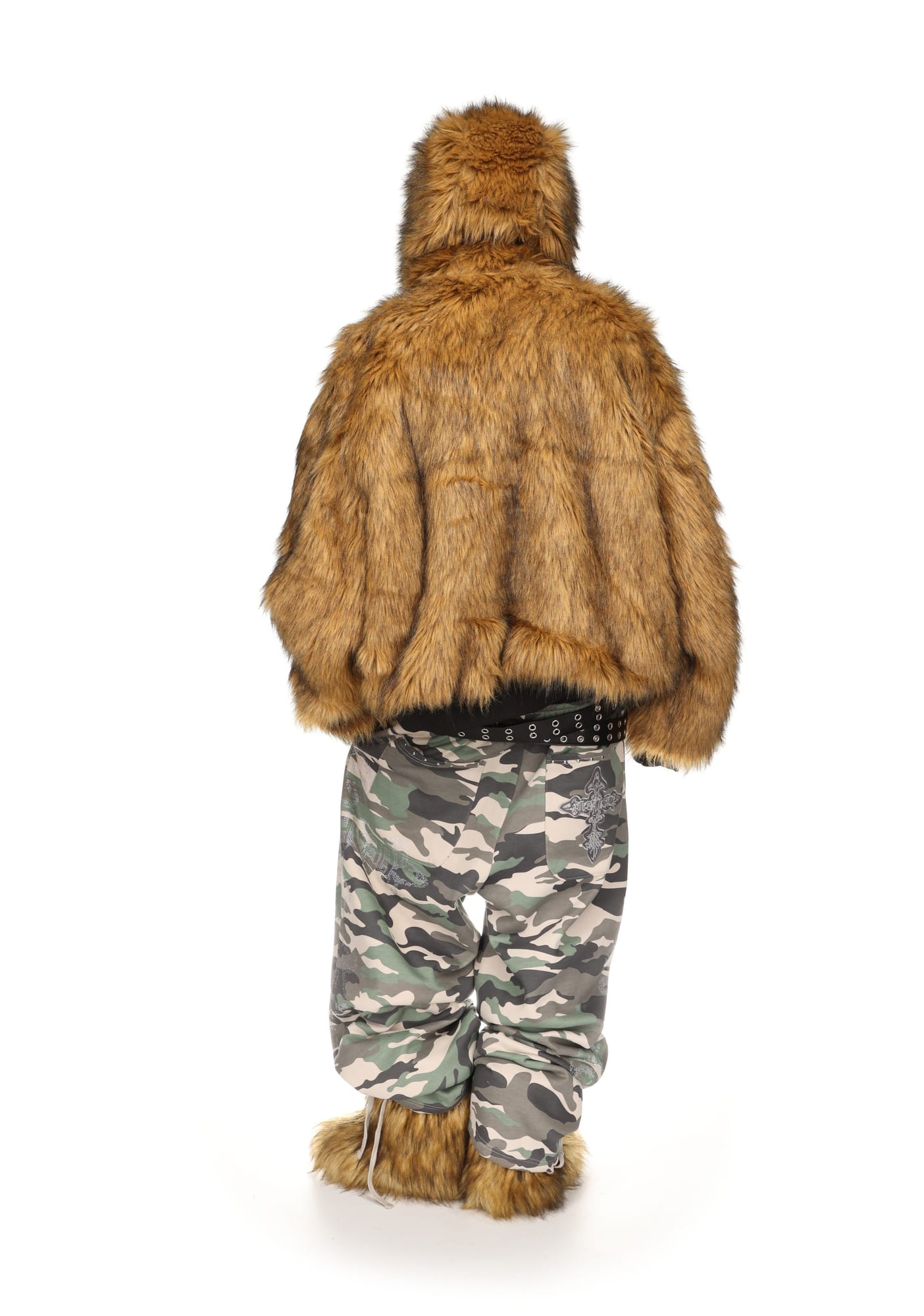 Feral Faux Fur Reversible Bomber Jacket
