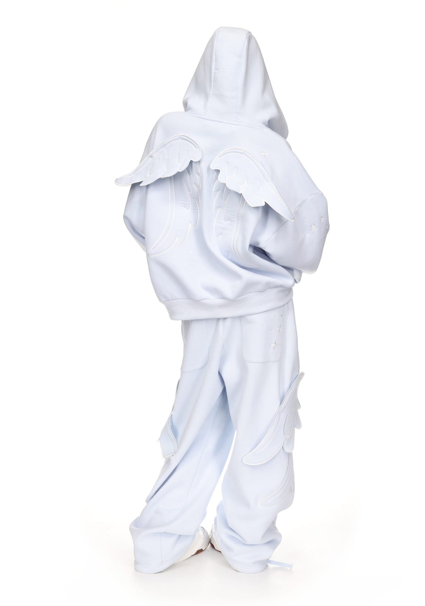 STITCH WINGS ZIP HOODIE (DETACHABLE WINGS)