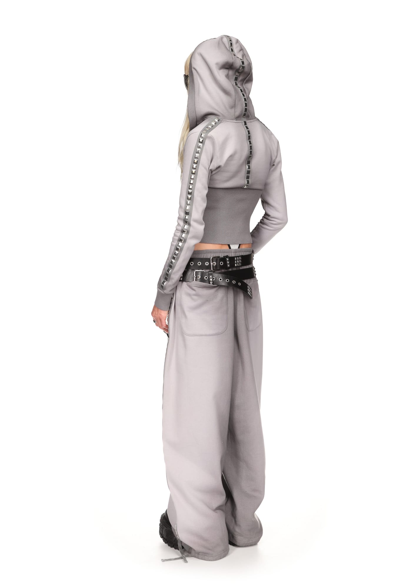 RUMOUR Studded Oversized Sweatpants