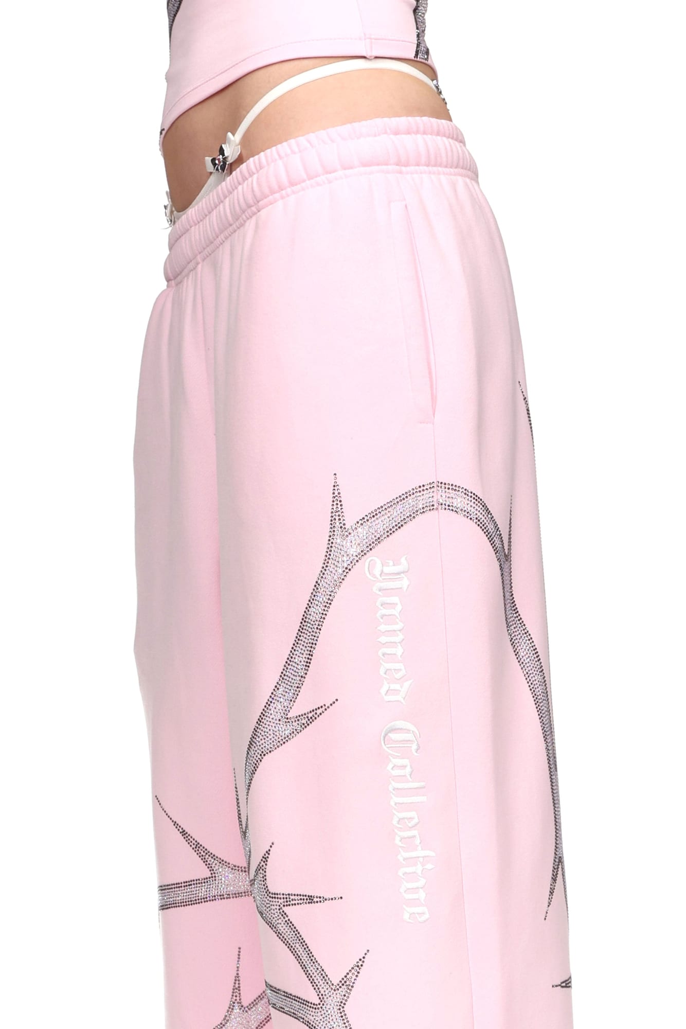THORN STUDDED OVERSIZED SWEATPANTS