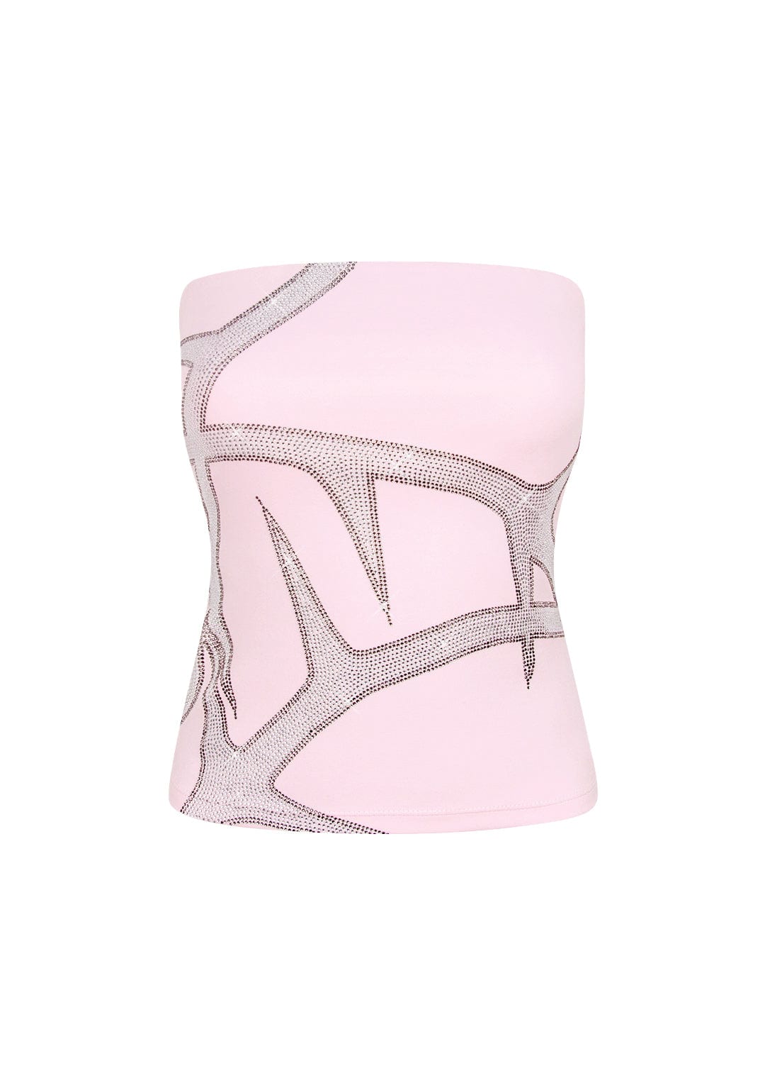 THORN Rhinestone Tube Top