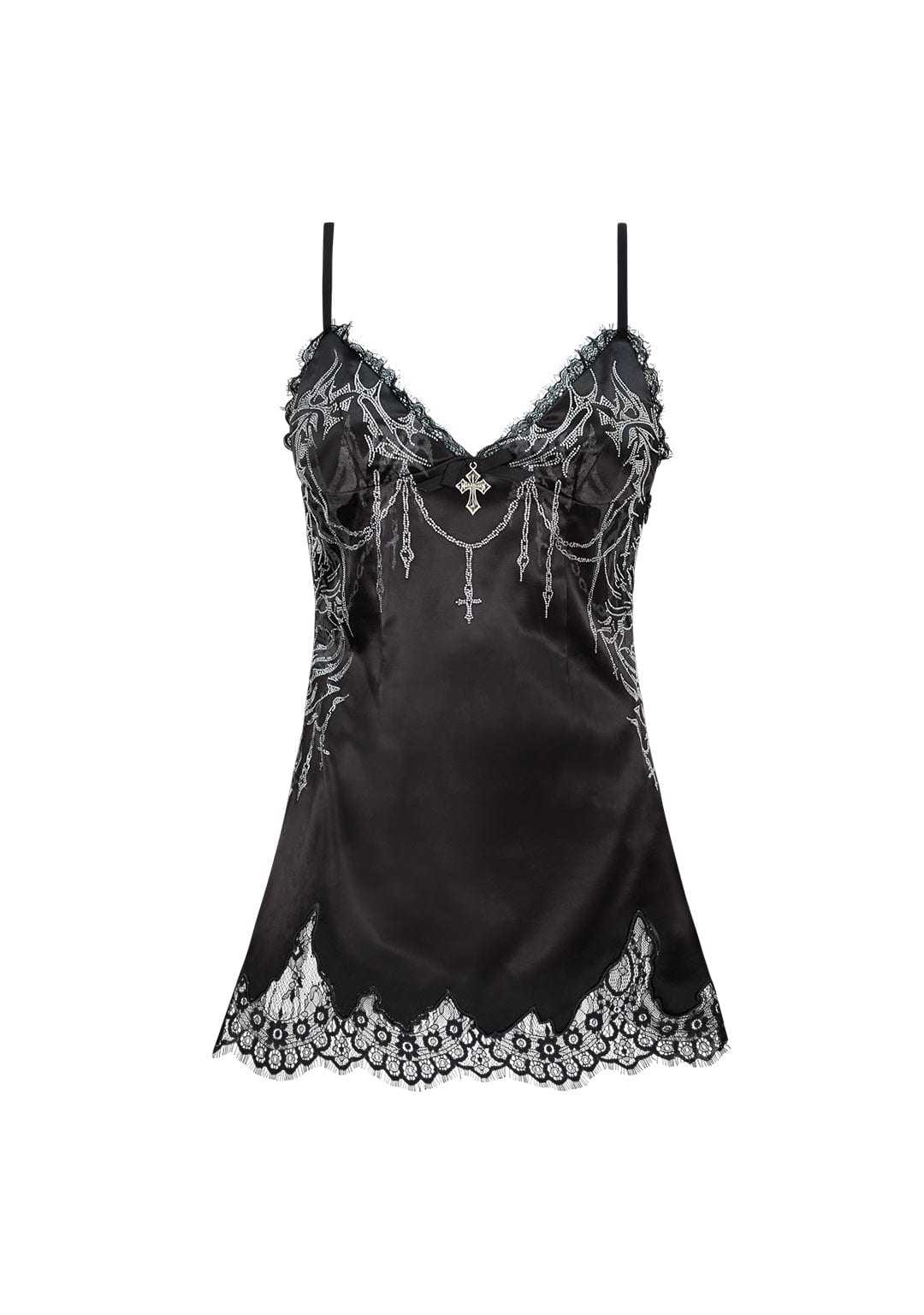Infatuation Rhinestone Slip Dress