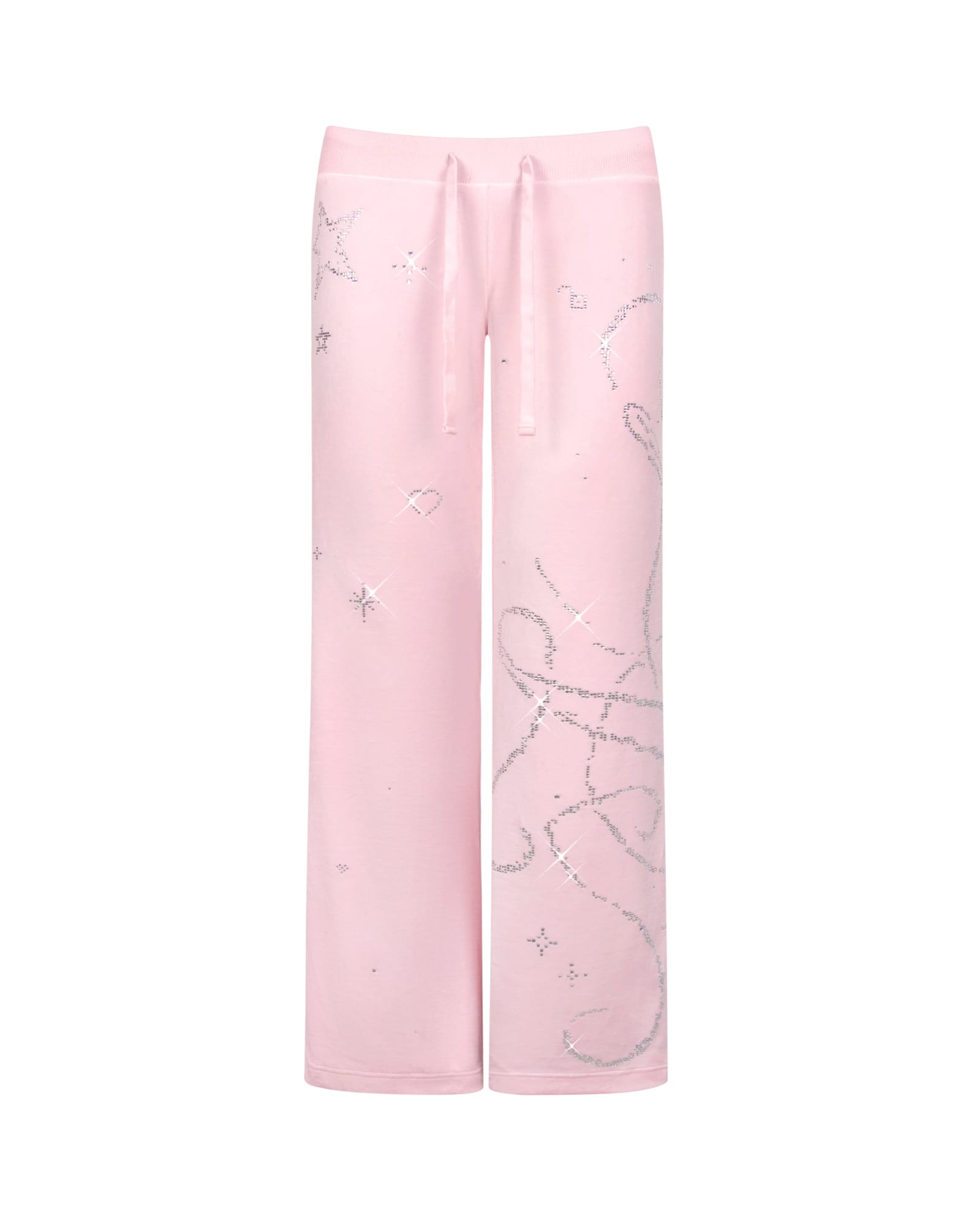 DREAMER RHINESTONE VELOUR SWEATPANTS