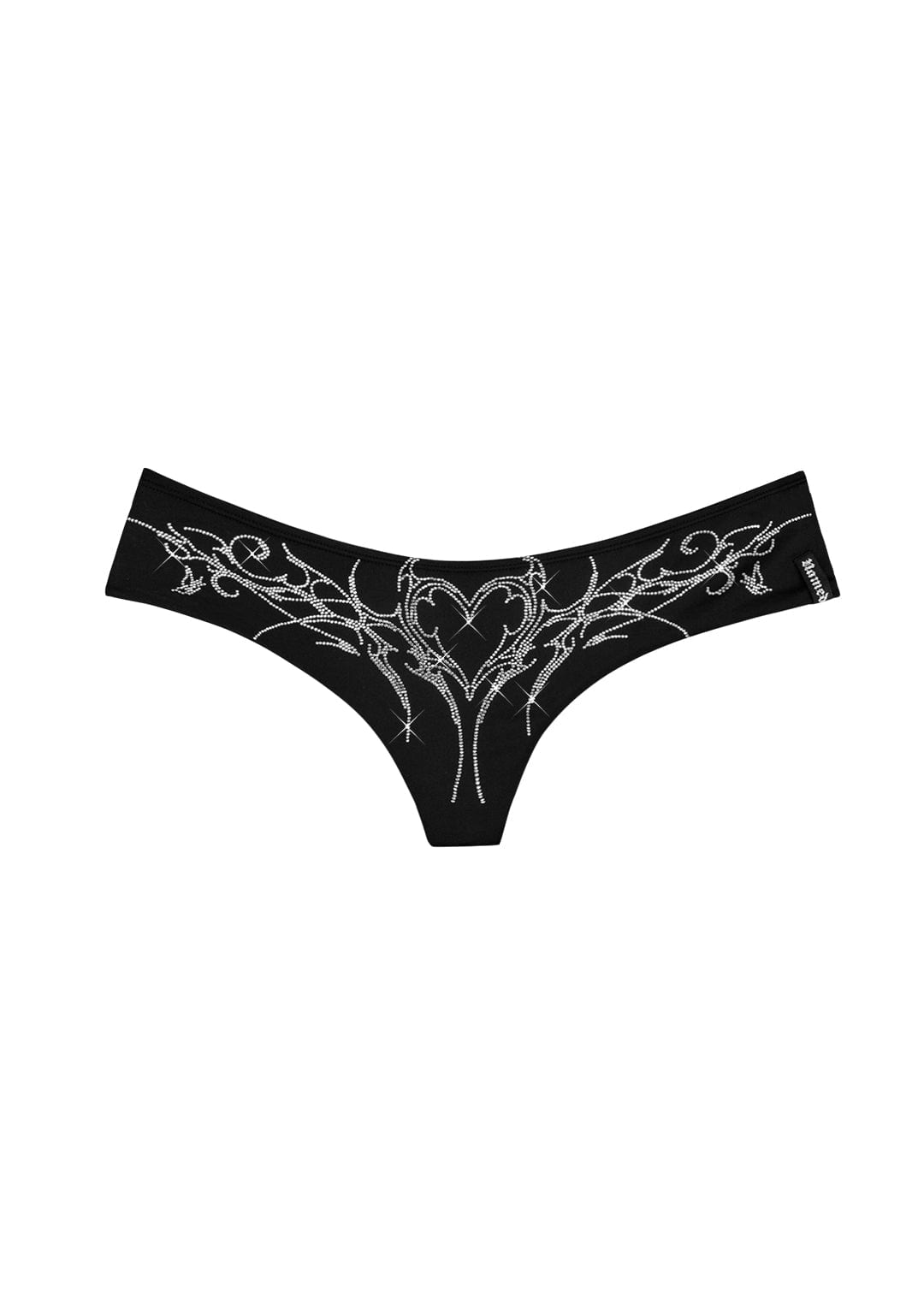 PHANTOM RHINESTONE MICRO HOTPANT BIKINI BOTTOMS