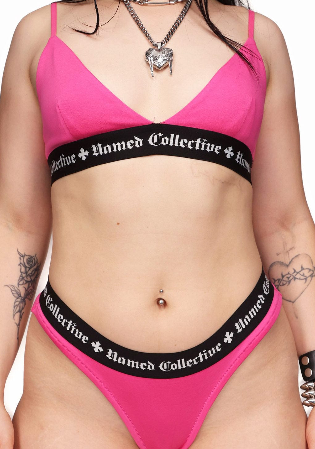 NAMED CLASSICS LOGO TRIANGLE BRALETTE
